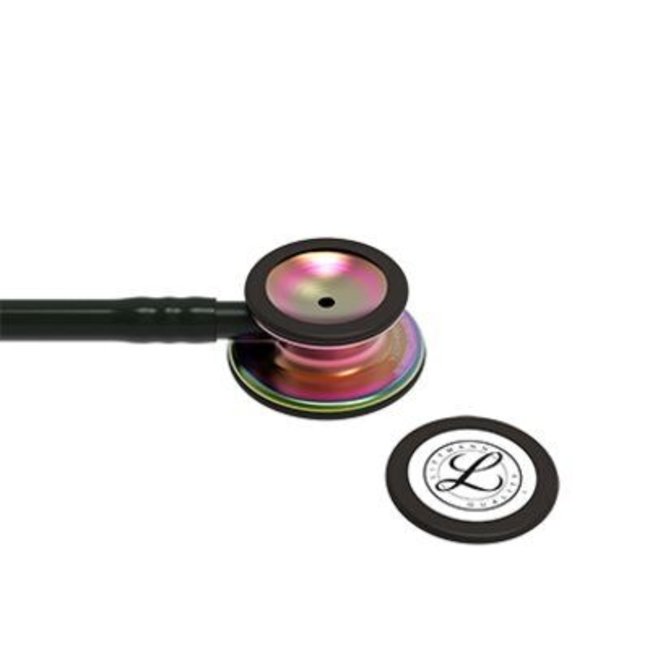 Littmann Classic III stethoscoop, regenboog afwerking, zwarte slang