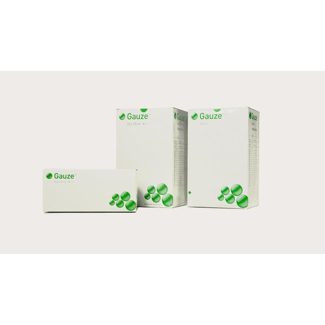 Gauze Gaaskompres - 12L 10x10cm niet steriel (100 Stuks)