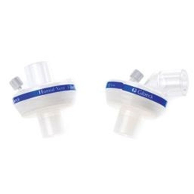 GIBECK Humid-Vent (bacterial and virus) filter and moist exchanger 22M/15F-15M/22F (25 stuks)