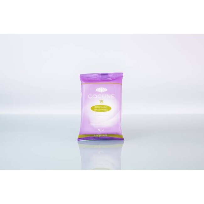 Cocune refreshing hand wipes (96 x15 stuks)