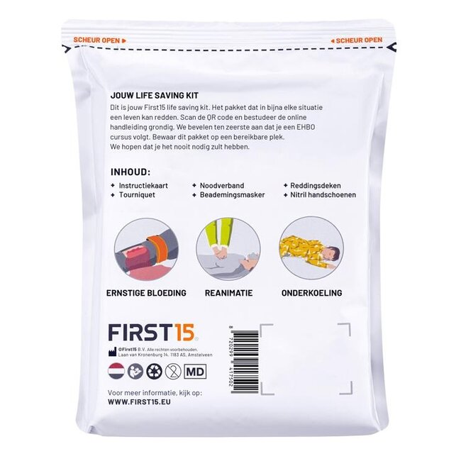First15 Life Saving Kit, Nederland