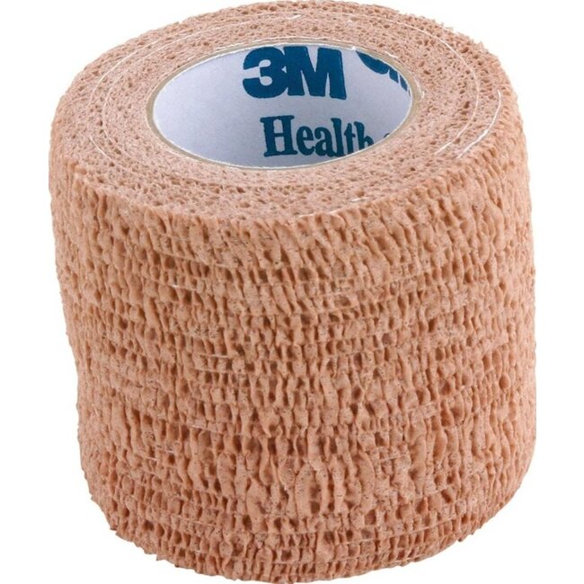 3M Nexcare Athletic Wrap, Bruin, 5 cm x 2,3 m, 1/Verpakking