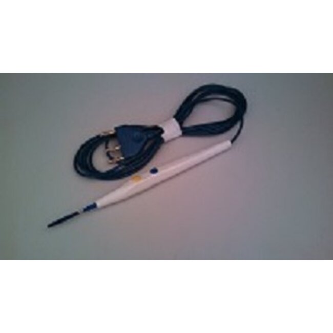 DeRoyal disposable elektrochirurgiepotlood Eco + tuimelschakelaar ongecoate meselektrode (100 Stuks)