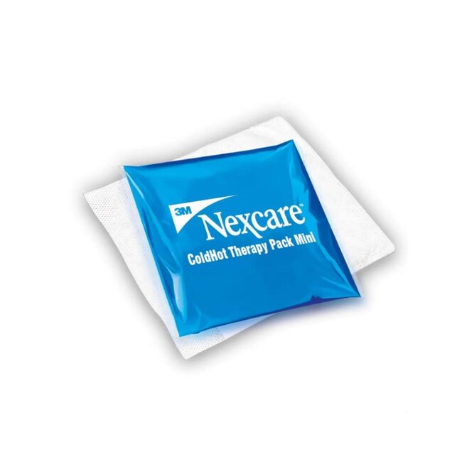 3M Nexcare ColdHot Mini Blauw gelpak in bulk 110 mm x 120 mm (100 stuks)