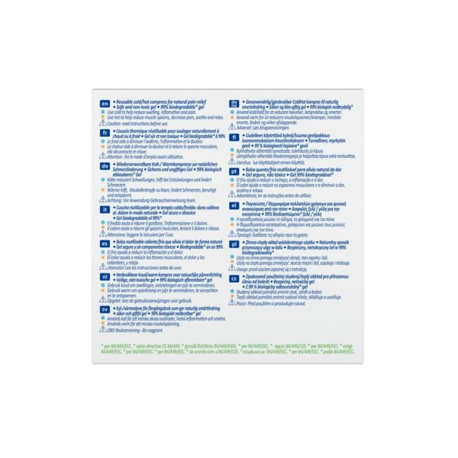 3M Nexcare ColdHot Therapy Pack  Classic Bulk + Cover, 40/Verpakking