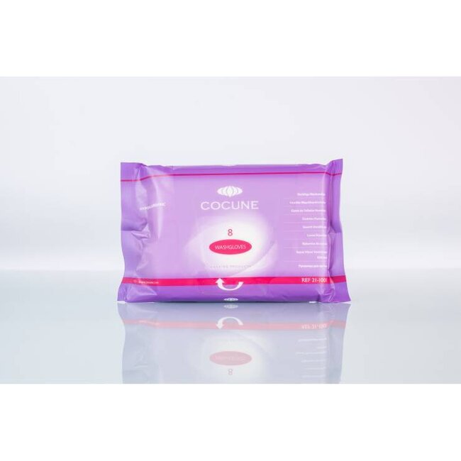 Cocune washandjes hypoallergenic geparfumeerd (24 x8 stuks)