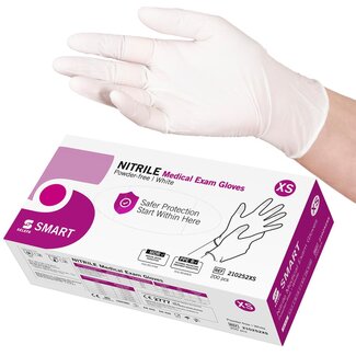 Selefa Selefa Smart Nitrile White handschoenen onsteriel pdv maat XS (10x200 stuks)