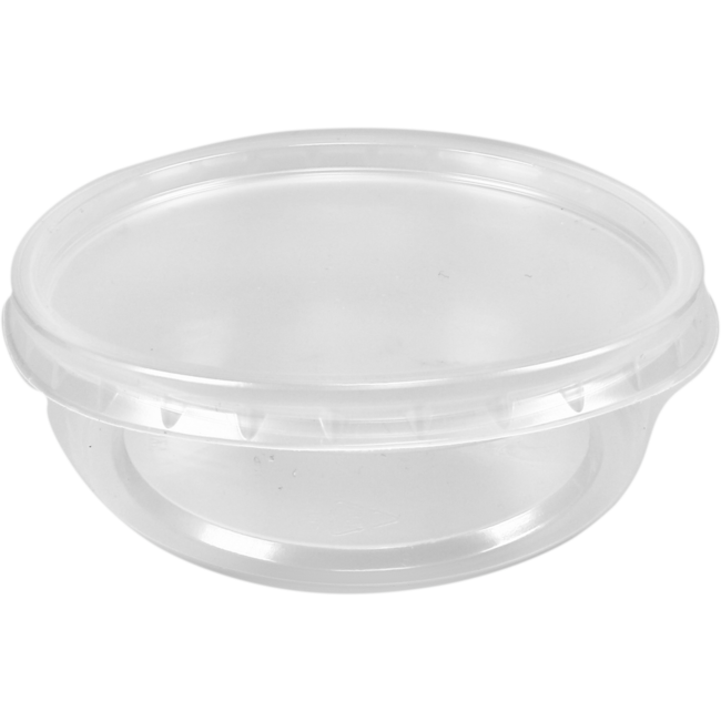 PP bakjes en deksels transparant