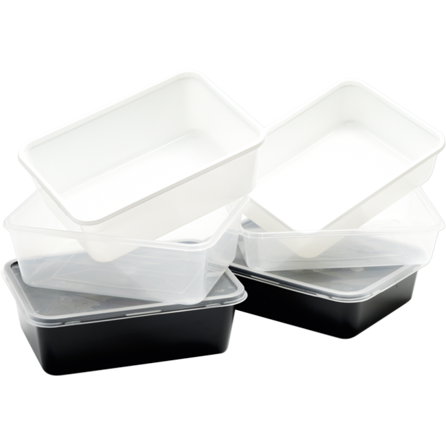 PP spuitgiet kilobak + deksel