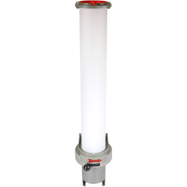 Bekerdispenser+hendel voor 100 bekers (1 stuks)