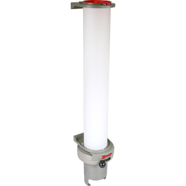 Bekerdispenser+hendel voor 100 bekers (1 stuks)