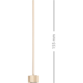 Paardekooper Stamper/Roerstaafje Ster 15,5cm hout FSC (600 stuks)