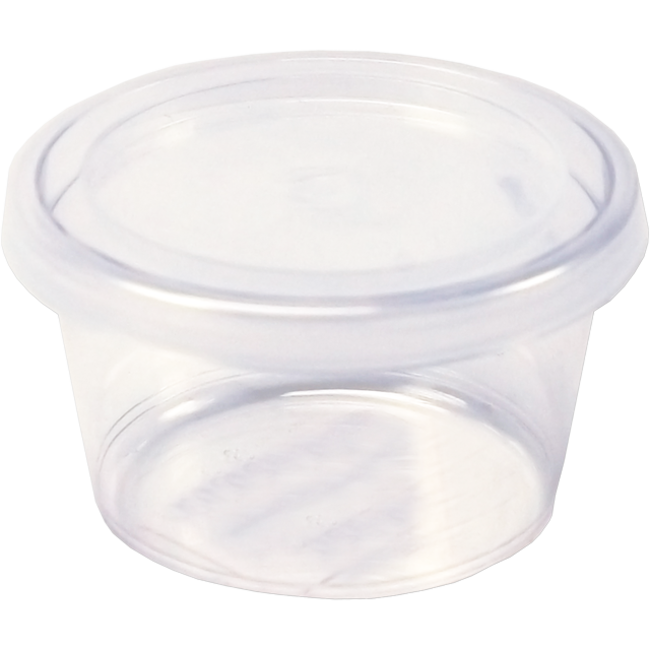 transp.botercupje 30cc + deksel (1000 stuks)