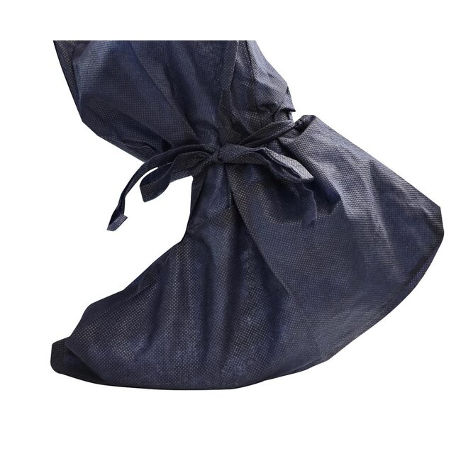 Coverall blauw met veter om enkel XL (50 stuks)