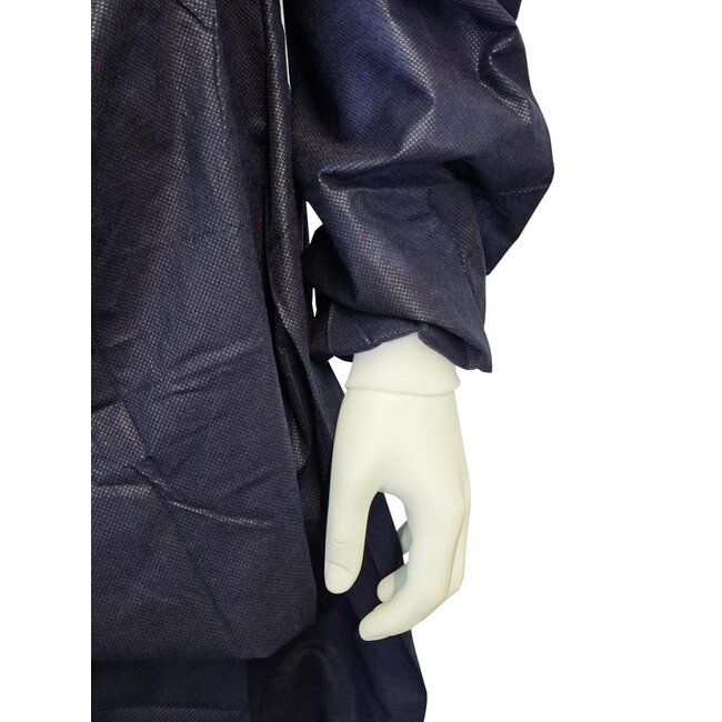 Coverall blauw met veter om enkel XL (50 stuks)