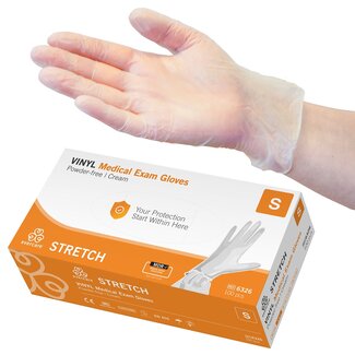 Evercare Medical Evercare vinyl stretch handschoenen onsteriel pdv maat S (100 stuks)