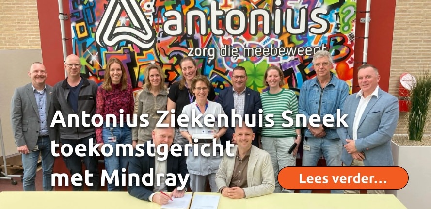 Antonius Ziekenhuis Sneek toekomstgericht met Mindray