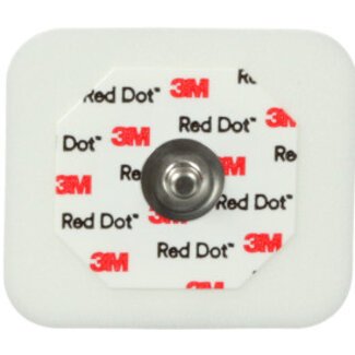 3M 3M Red Dot Elektrode foam basis klevende gel 3.5x4 mm (50 stuks)