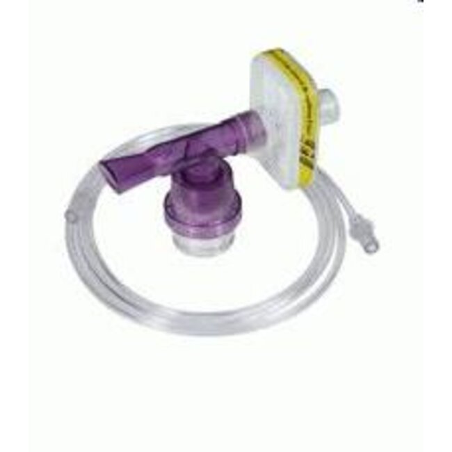 Intersurgical Micro Cirrus™ vernevelaar met mondstuk, filter en 1.8m zuurstofslang (15 stuks)
