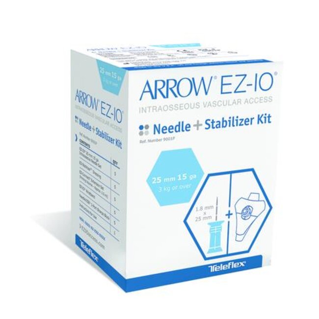 Arrow EZ-IO® Infusienaald 25mm >3 kg, kit (5 stuks)