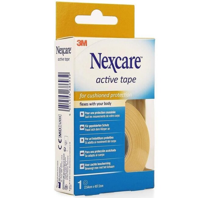 3M Nexcare Active Tape 2,5 cm x 4,5 m, 1/Verpakking