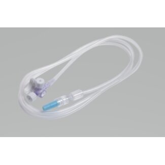 Evercare Evercare inLine 3-wegkraan wit met 100cm verlengslang pvc-vrij (100 stuks) Evercare Evercare inLine 3-wegkraan wit met 100cm verlengslang pvc-vrij (100 stuks)