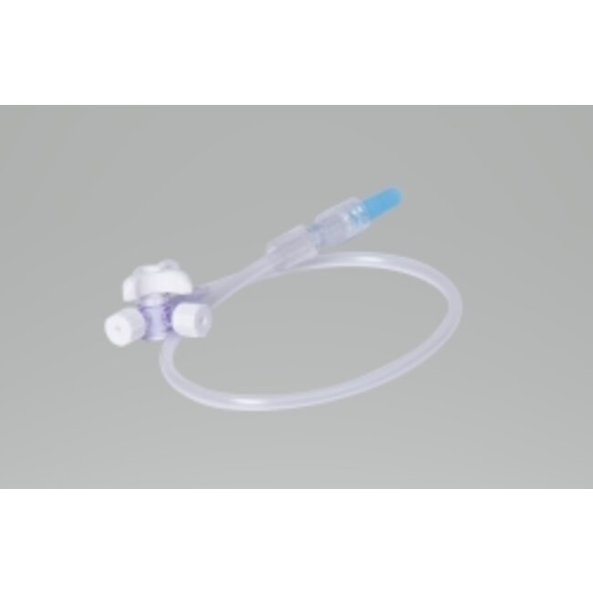 Evercare inLine 3-wegkraan wit met 50cm verlengslang pvc-vrij (100 stuks)