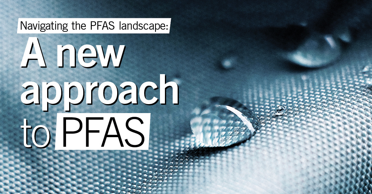 Navigeren door het PFAS-landschap: een nieuwe benadering voor PFAS