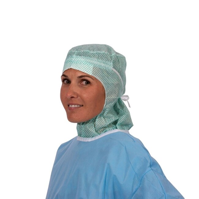 Embra operatiemuts (chirurgische kap) Gallant groen (50 stuks)