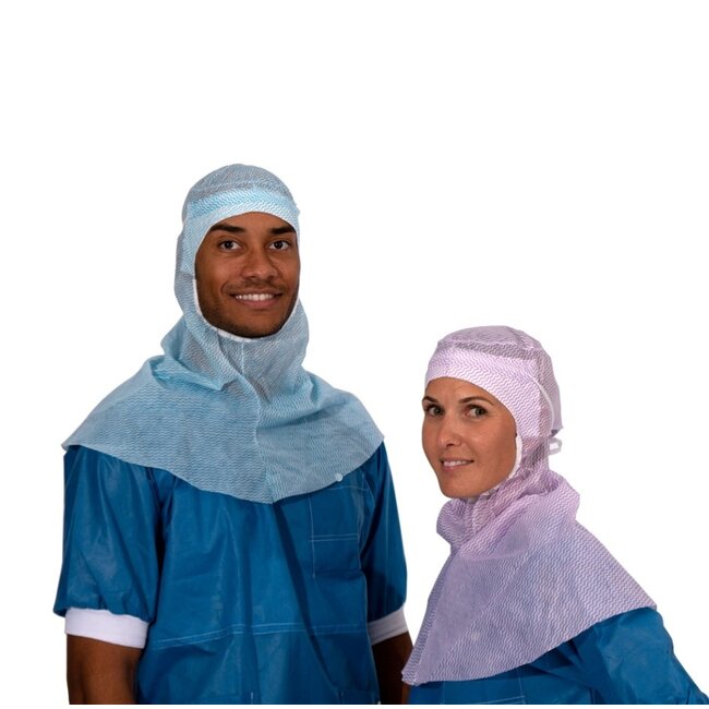 Embra operatiemuts (chirurgische kap) Vaillant blauw (50 stuks)