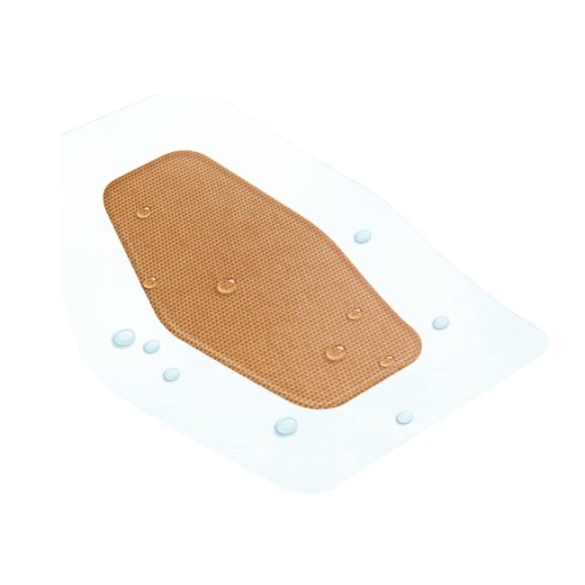 3M Nexcare Aqua Clear MAXI Waterproof Pleisters, 60 mm x 88 mm, 5 per verpakking