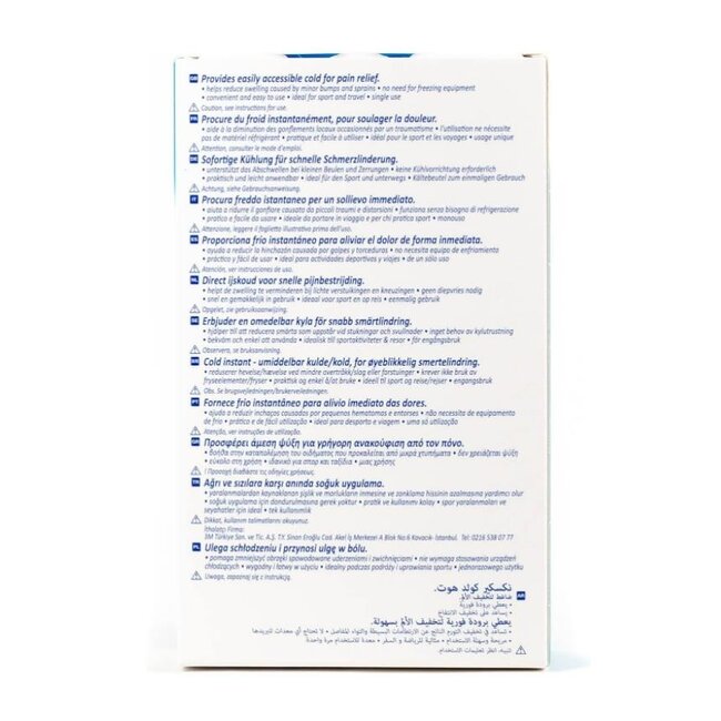 3M Nexcare ColdHot Instant Cold pack, 150 x 180 mm, 2 per verpakking