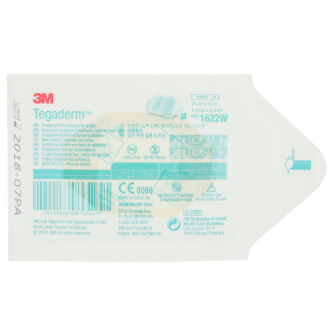 3M™ Tegaderm™ Transparant Filmverband 4.4 cm x 4.4 cm (100 stuks)
