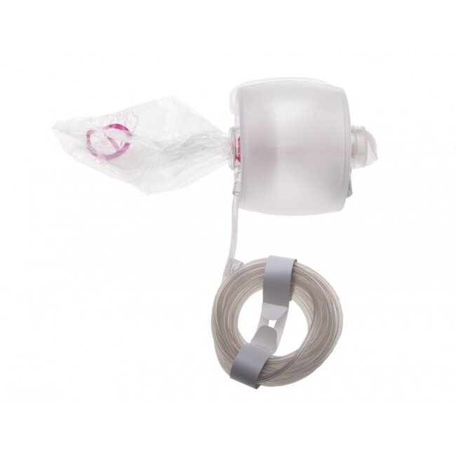 Ambu SPUR II Adult disposable beademingsballon met overdrukventiel en masker m/v maat 5 (12 stuks)