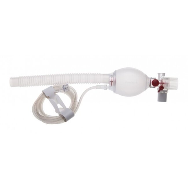 Ambu SPUR II Neonaat met drukbegrenzingsventiel, open O2 res, disp mask m/v mt 00 (12 stuks)