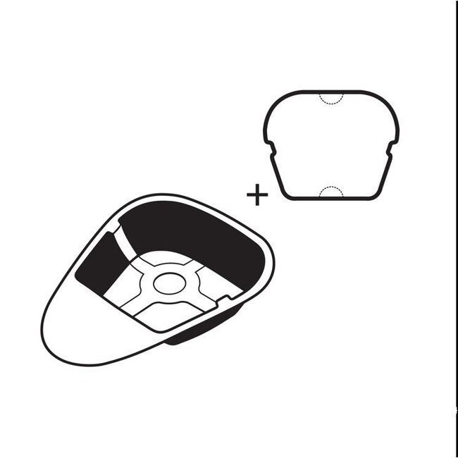 Curas Disposable Slipper (Fracture) Pan Liner