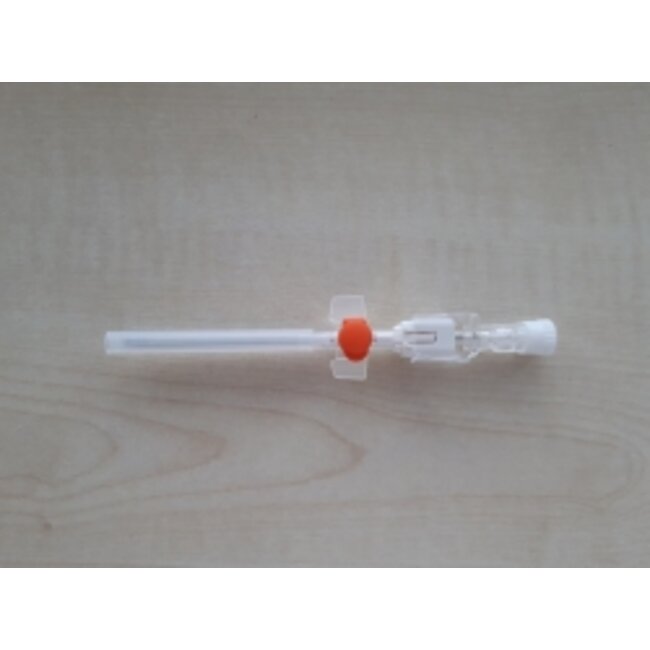 DeltaSafe2 veilige infuusnaald 14G 2,2x45mm oranje (50 stuks)