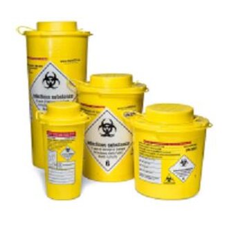 SafeBOX SafeBOX Vital naaldencontainer 2,2 liter (185.5x143mm) (1 stuks) SafeBOX SafeBOX Vital naaldencontainer 2,2 liter (185.5x143mm) (1 stuks)