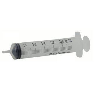 BD BD Plastipak 3-delige spuit 50 ml (tot 60 ml) Luer-aansluiting (60 Stuks) BD BD Plastipak 3-delige spuit 50 ml (tot 60 ml) Luer-aansluiting (60 Stuks)