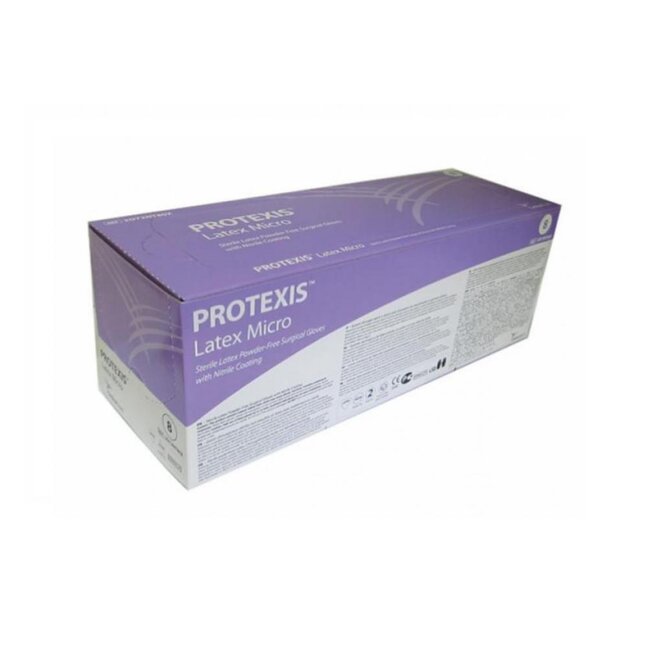 Protexis Latex Handschoenen - Micro maat 7.5 (50Stuks)