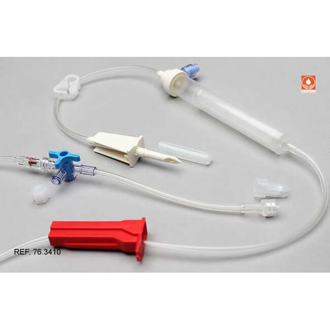 Codan transfusiesysteem naaldloos met driewegkraan (80 stuks)