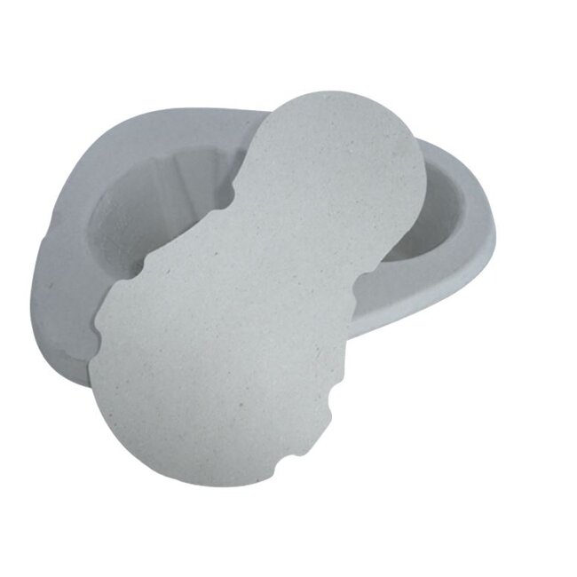 Curas disposable deksel bedpan liner 2L (1000 stuks)