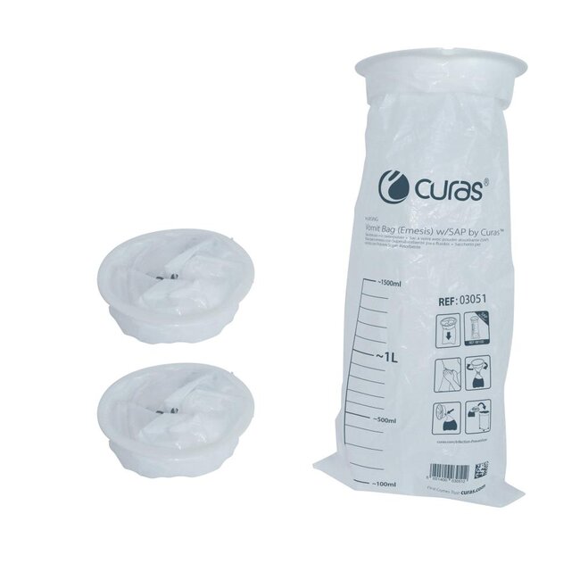 Curas Vomit Bag 1500ml (50 stuks)