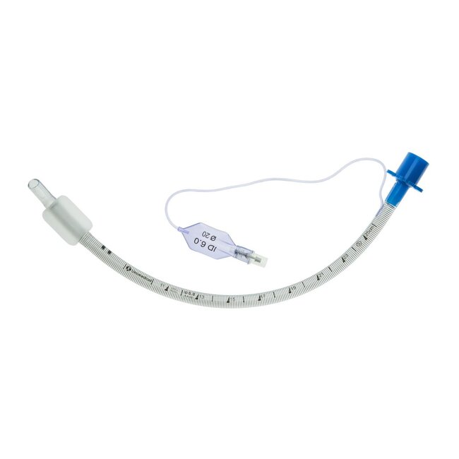 Unomedical Unoflex gewapende endotracheale tube met HVLP cuff, Murphy Eye, maat 8.0 (10 stuks)