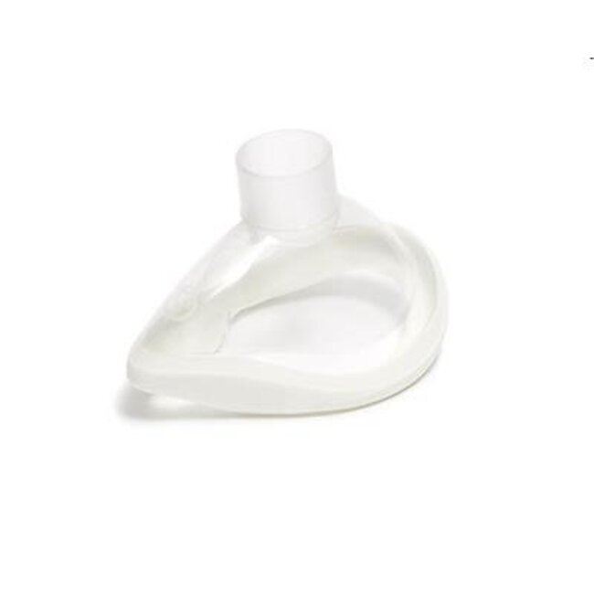 Intersurgical ClearLite anesthesiemasker kinderen, zonder haakring, maat 2, 22F (25 stuks)