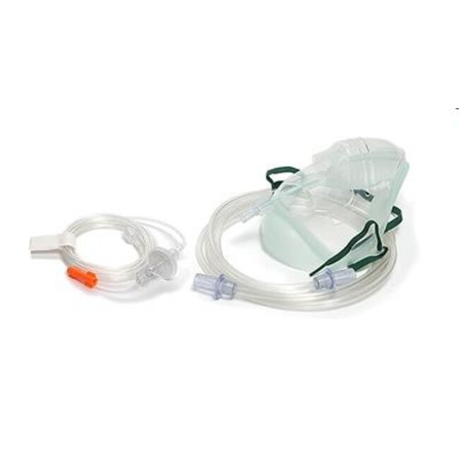 Intersurgical Sentri EcoLite ETCO2 masker volw., MicroStream CO2, filter en slang 2.1m (30 stuks)