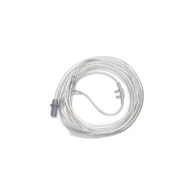 Intersurgical Zuurstofbril voor volwassenen met gebogen prong en zuurstofslang van 1.8m (50 stuks)