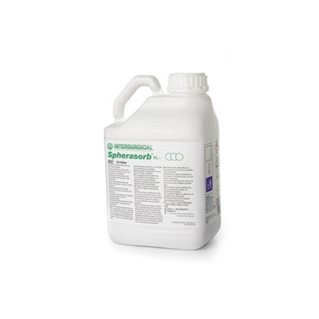 Intersurgical Intersurgical Spherasorb 5.0L jerrycan, wit naar violet kleuromslag (2 stuks)