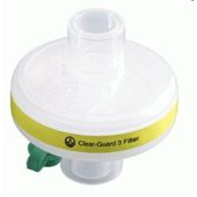 Intersurgical Clear-Guard™ 3 filter met luer lock poort (150 stuks)