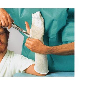 Lohmann & Rauscher tg-Buisverband 5 m x 5,5 cm T5 voor arm, kinderbeen en onderbeen, wit Lohmann & Rauscher tg-Buisverband 5 m x 5,5 cm T5 voor arm, kinderbeen en onderbeen, wit